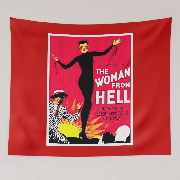 Item preview, The Woman From Hell movie poster designed and sold by stevepaint.