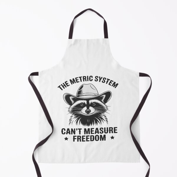 Item preview, The Metric System Can’t Measure Freedom Funny Meme designed and sold by FranzFriesen.