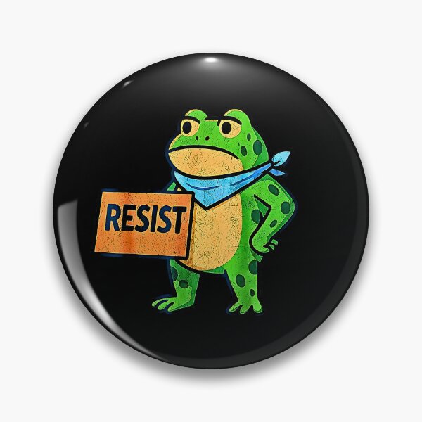 Item preview, Portland-Frog-Protest designed and sold by FerminVigo.