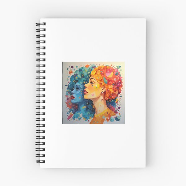 Item preview, Artistic color image of two women designed and sold by Hogh55.