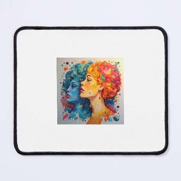 Item preview, Artistic color image of two women designed and sold by Hogh55.