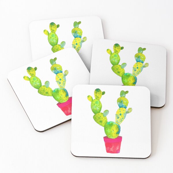 Item preview, Watercolor Funky Cactus designed and sold by Corduroy9.