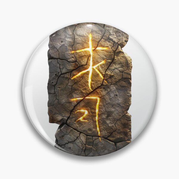 Artikelvorschau, Rune der Energie – Leuchtendes altes Steinsymbol entworfen und verkauft von AlexLineArt.