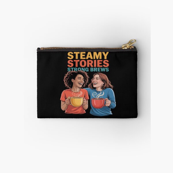 Item preview, Steamy Stories Strong Brews Coffee Office Gossip Friends Fun designed and sold by FranzFriesen.