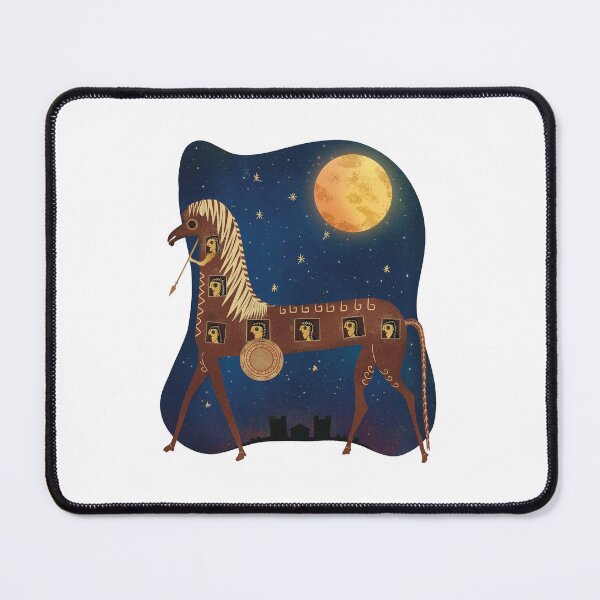 Item preview, The Mykonos Vase – Trojan Horse Legend designed and sold by Ancient-Tales.