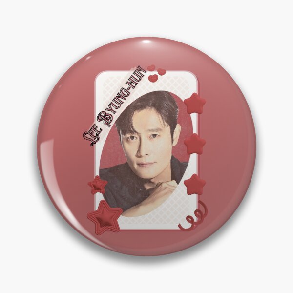 Item preview, Lee Byung-hun (이병헌) Korean Actor Kdrama Card Red Aesthetic Collage Design designed and sold by AJUNICE STUDIO.