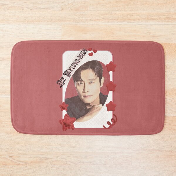 Item preview, Lee Byung-hun (이병헌) Korean Actor Kdrama Card Red Aesthetic Collage Design designed and sold by AJUNICE STUDIO.