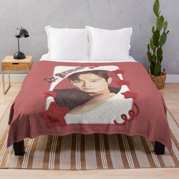 Item preview, Lee Byung-hun (이병헌) Korean Actor Kdrama Card Red Aesthetic Collage Design designed and sold by AJUNICE STUDIO.