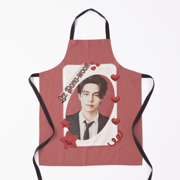 Item preview, Lee Dong-wook (이동욱) Korean Actor Kdrama Card Red Aesthetic Collage Design designed and sold by AJUNICE STUDIO.