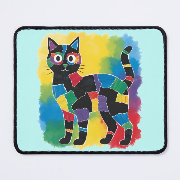 Item preview, A cool colourful cat designed and sold by Studio Nigel.
