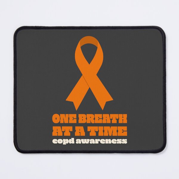Item preview, One Breath at a Time – COPD Awareness Design designed and sold by Jesabee Designs.