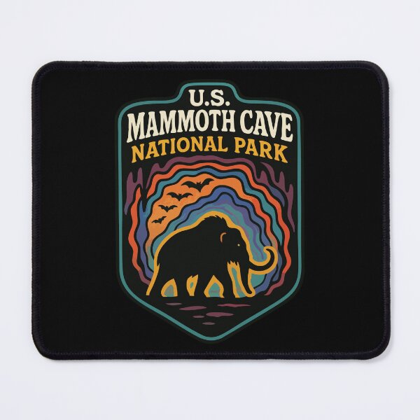 Item preview, Mammoth Cave National Park Retro Travel designed and sold by TomFrontierArt.