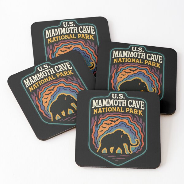 Item preview, Mammoth Cave National Park Retro Travel designed and sold by TomFrontierArt.