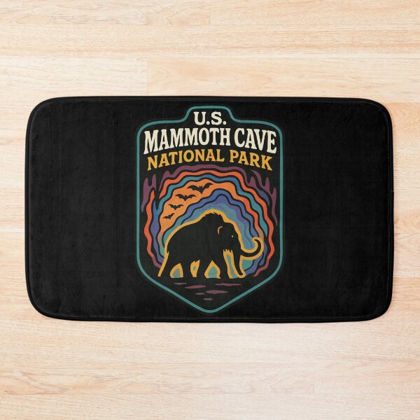 Item preview, Mammoth Cave National Park Retro Travel designed and sold by TomFrontierArt.