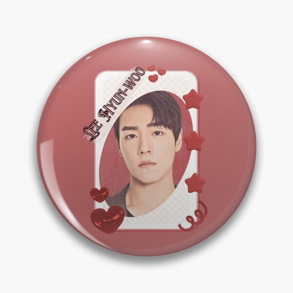 Item preview, Lee Hyun-woo (이현우) Korean Actor Kdrama Card Red Aesthetic Collage Design designed and sold by AJUNICE STUDIO.