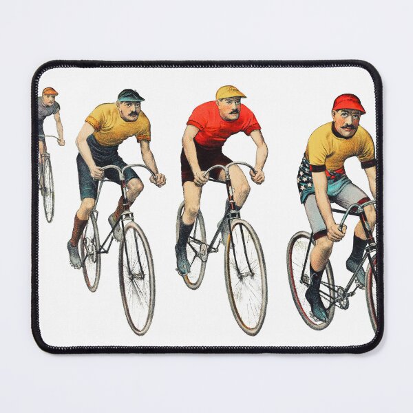 Item preview, Vintage Cyclists. SEM Georges Goursat illustration. designed and sold by Shoot-The-Moon.