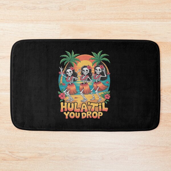Item preview, Skeleton Hula Dance Sunset designed and sold by RayArmstrong.
