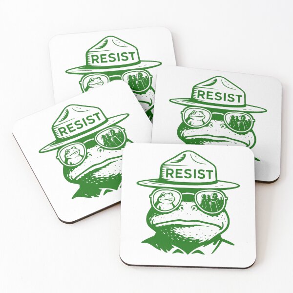 Item preview, Protesta de la Rana de Portland, Activista Vintage Antifascista y Anti-ICE, Resistencia designed and sold by FerminVigo.