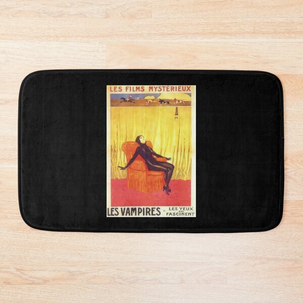Item preview,  Silent movie French Les Vampires poster designed and sold by stevepaint.