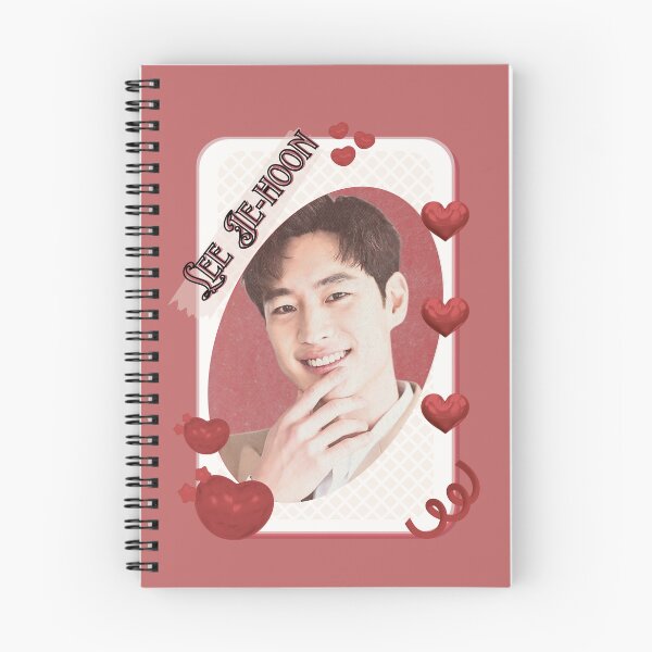 Item preview, Lee Je-hoon (이제훈) Korean Actor Kdrama Card Red Aesthetic Collage Design designed and sold by AJUNICE STUDIO.