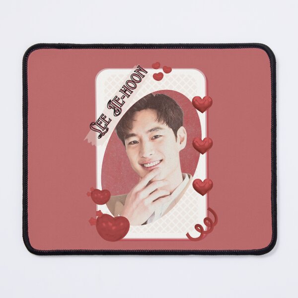 Item preview, Lee Je-hoon (이제훈) Korean Actor Kdrama Card Red Aesthetic Collage Design designed and sold by AJUNICE STUDIO.