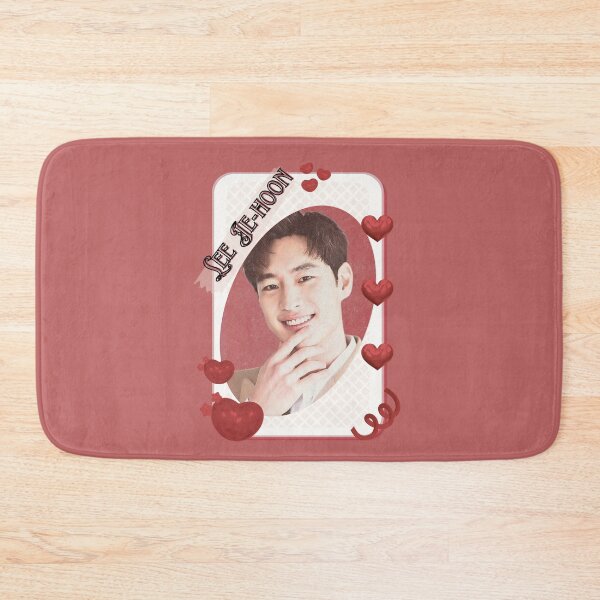 Item preview, Lee Je-hoon (이제훈) Korean Actor Kdrama Card Red Aesthetic Collage Design designed and sold by AJUNICE STUDIO.