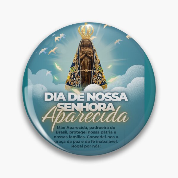 Item preview, Nossa Senhora Aparecida céu designed and sold by NaraHevilaSilva Designer.