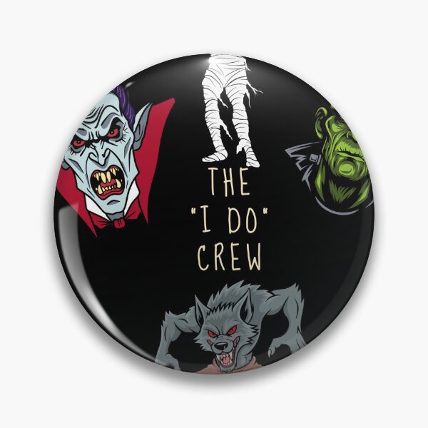 Item preview, “I Do Crew” Monsters Shirt designed and sold by Shop at the Top 4 U.
