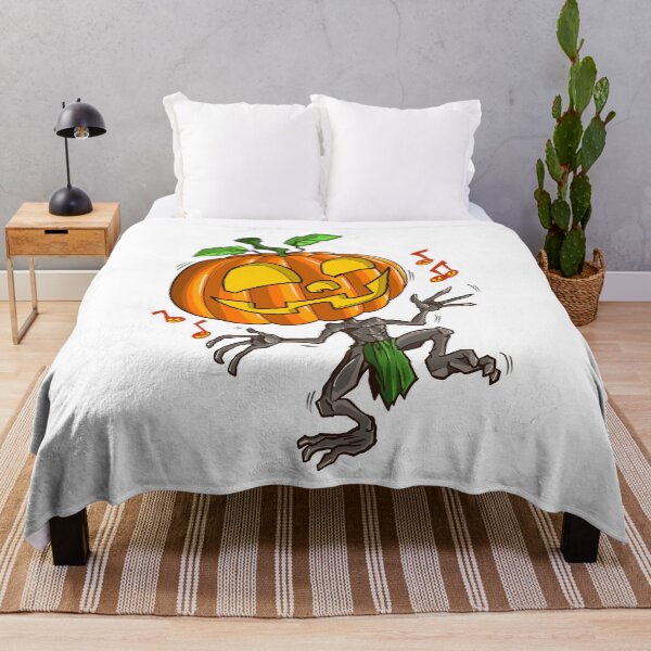 Item preview, a happy little pumpkin dancing for Halloween designed and sold by fifou96.