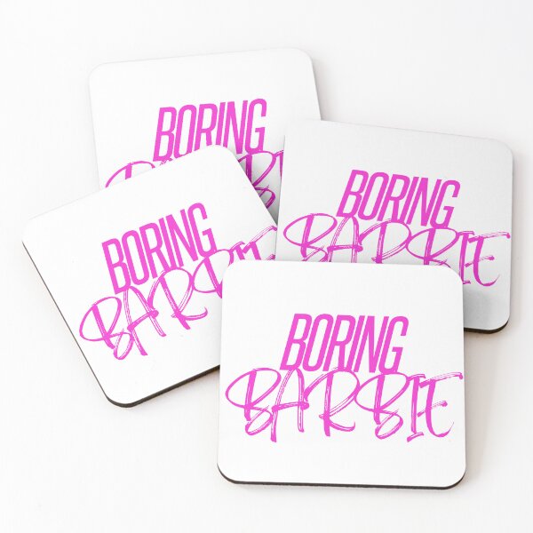 Item preview, Boring Barbie Script Text designed and sold by Niche-Quiche.