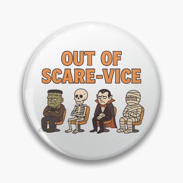 Item preview, Retro Monster Humor Out of Scare-vice  designed and sold by NatureStyle555.