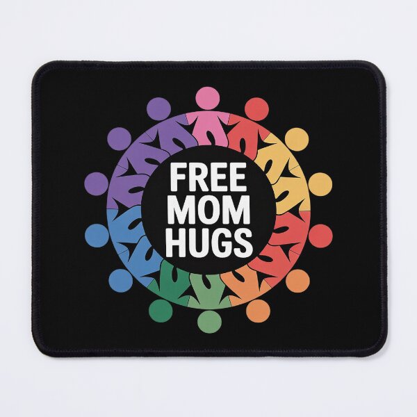 Item preview, Free Mom Hugs Pride LGBT Outfit for men, women designed and sold by KonstanKoraner.