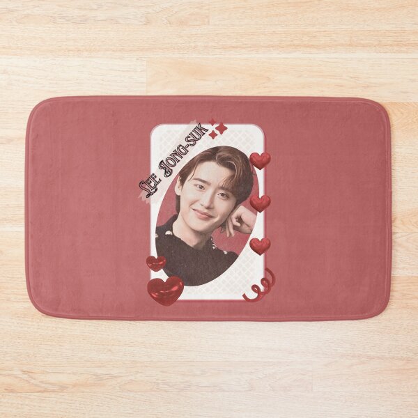 Item preview, Lee Jong-suk (이종석)  Korean Actor Kdrama Card Red Aesthetic Collage Design designed and sold by AJUNICE STUDIO.