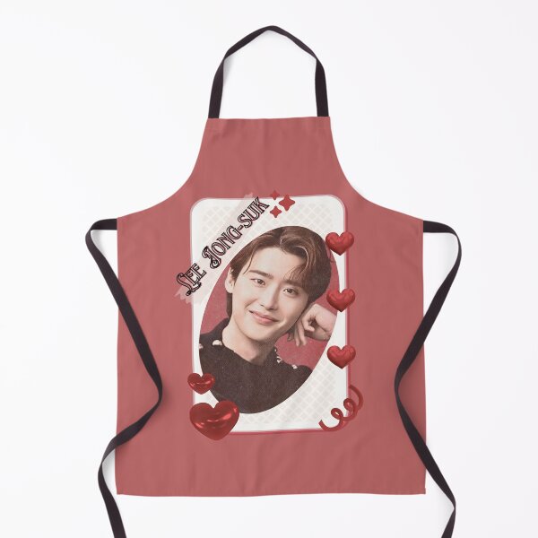 Item preview, Lee Jong-suk (이종석)  Korean Actor Kdrama Card Red Aesthetic Collage Design designed and sold by AJUNICE STUDIO.