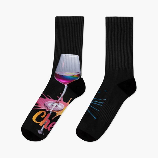 Item preview, Cheers Glasses Of Wine Rainbow Flag Gay Pride LGBT  designed and sold by KonstanKoraner.