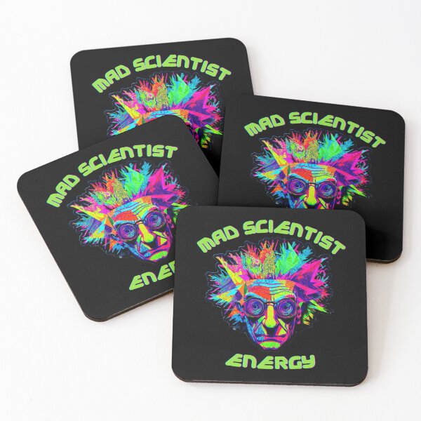 Item preview, Mad Scientist Energy – Vivid Neon Science Design designed and sold by sciencenotes.