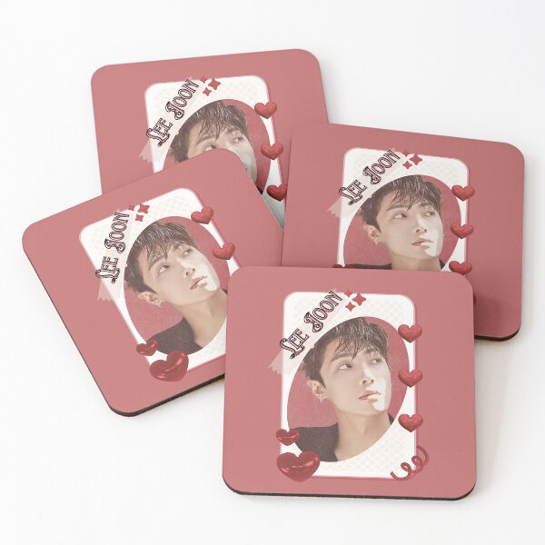 Item preview, Lee Joon (이준) Korean Actor Kdrama Card Red Aesthetic Collage Design designed and sold by AJUNICE STUDIO.