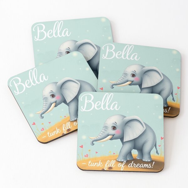 Item preview, Bella the Elephant – trunk full of dreams designed and sold by SSMC DREAM DESIGN.