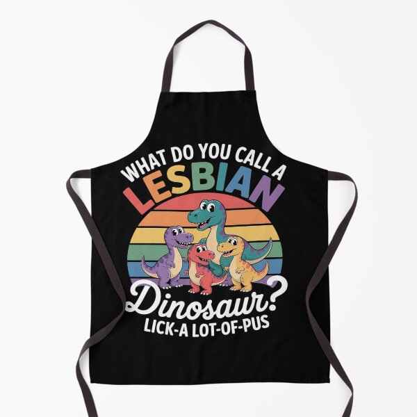 Item preview, Lesbian Dinosaur Joke Lesbian designed and sold by KonstanKoraner.