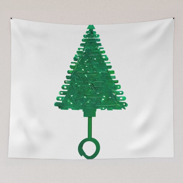 Item preview, Now You Say Christmas Tree Key designed and sold by Zofia Sosnecka.