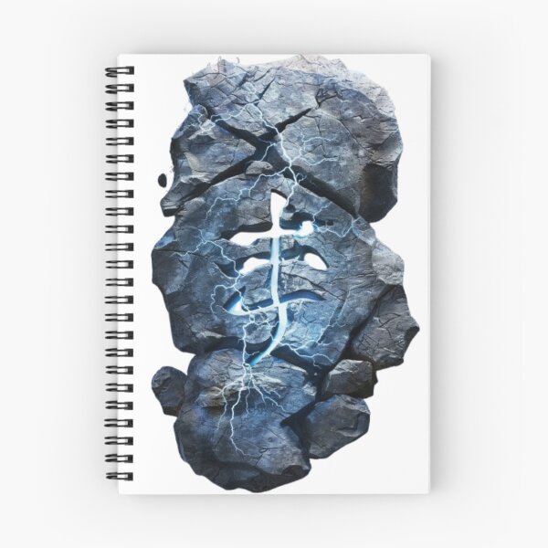 Item preview, Rune of Storm – Ancient Glowing Stone Symbol designed and sold by AlexLineArt.