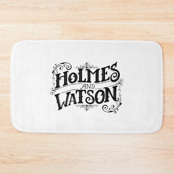 Item preview, Holmes and Watson Typography designed and sold by NessaHero.