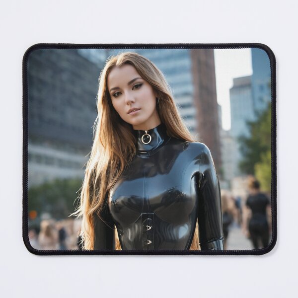 Item preview, Urban Dominance in Glossy Black Latex Catsuit designed and sold by Magic-Reality.