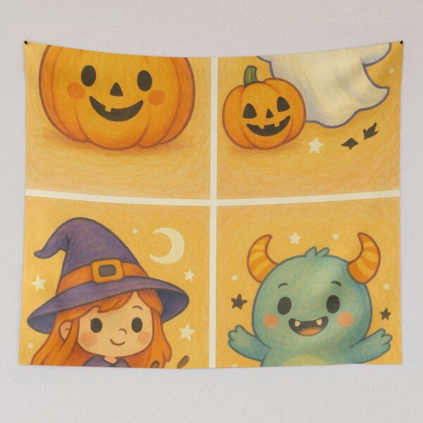 Item preview, Happy Halloween Friends designed and sold by Best-Kept.