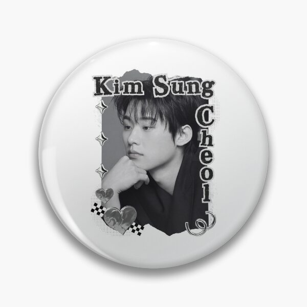 Item preview, Kim Sung-cheol (김성철)  Korean Actor Kdrama Black and White Collage Digital Art Portrait designed and sold by AJUNICE STUDIO.