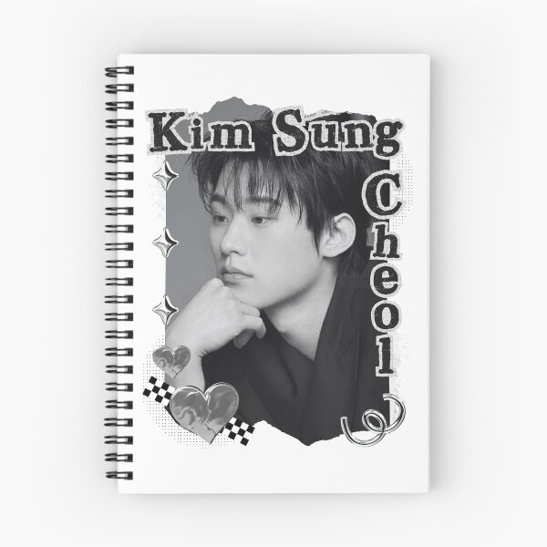 Item preview, Kim Sung-cheol (김성철)  Korean Actor Kdrama Black and White Collage Digital Art Portrait designed and sold by AJUNICE STUDIO.