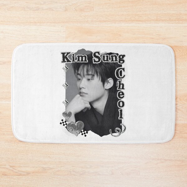 Item preview, Kim Sung-cheol (김성철)  Korean Actor Kdrama Black and White Collage Digital Art Portrait designed and sold by AJUNICE STUDIO.