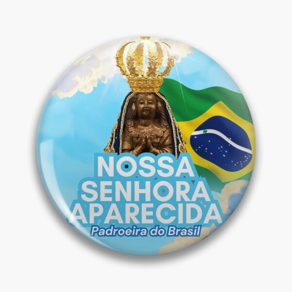 Item preview, Nossa Senhora Aparecida Bandeira do Brasil designed and sold by NaraHevilaSilva Designer.