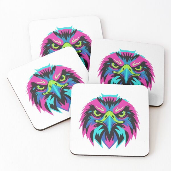 Item preview, Falcon Face – Majestic Bird Design designed and sold by RabeeaPrintOo.