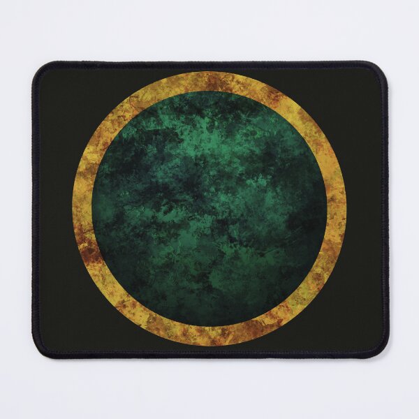 Item preview, Green planet with golden ring designed and sold by AlbertoRuiZ.